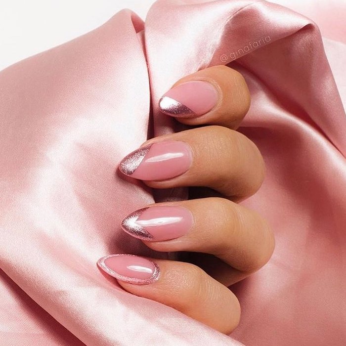 Rose Gold Trending: 21 Ideas of a “Precious” Manicure